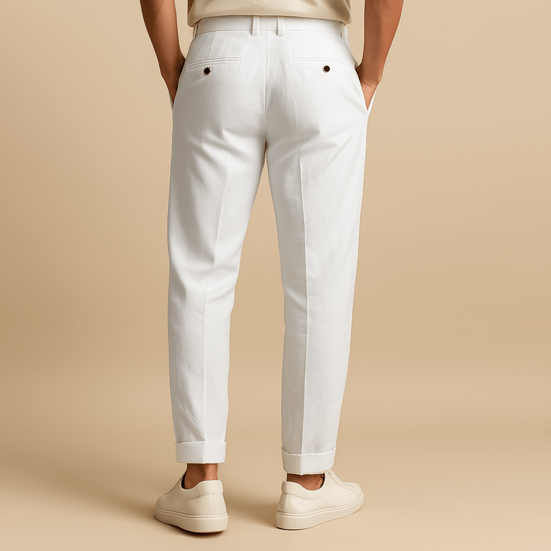 Domoir | Relaxed Linen Trousers