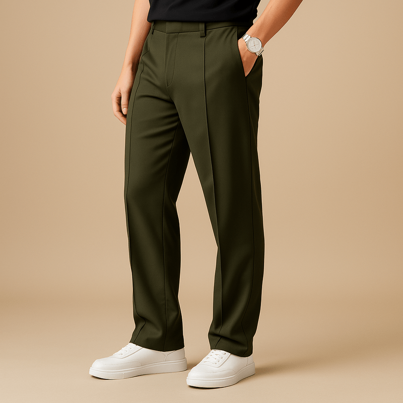 Domoir | Relaxed Wide-Leg Trousers