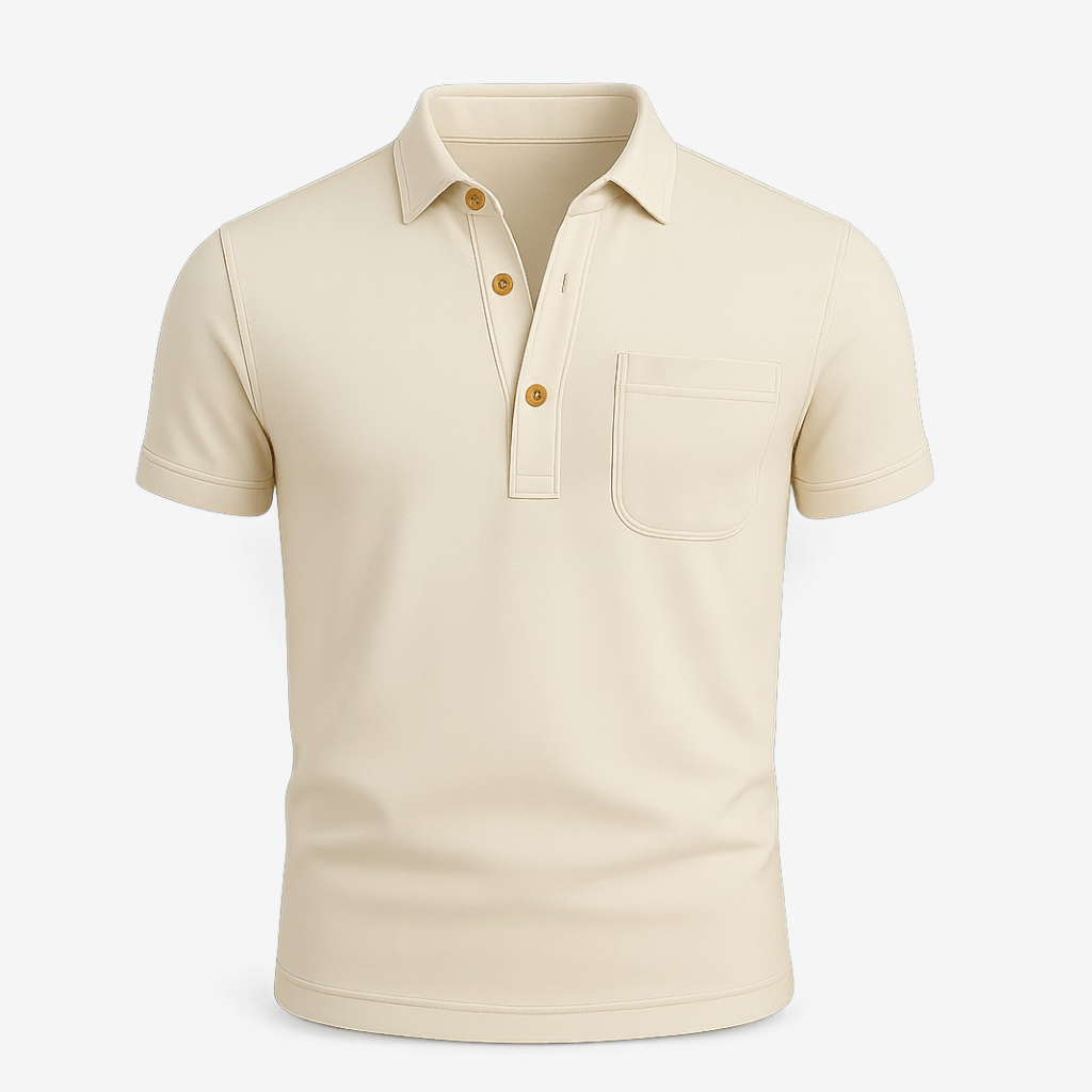 Domoir | Retro Western Polo Shirt