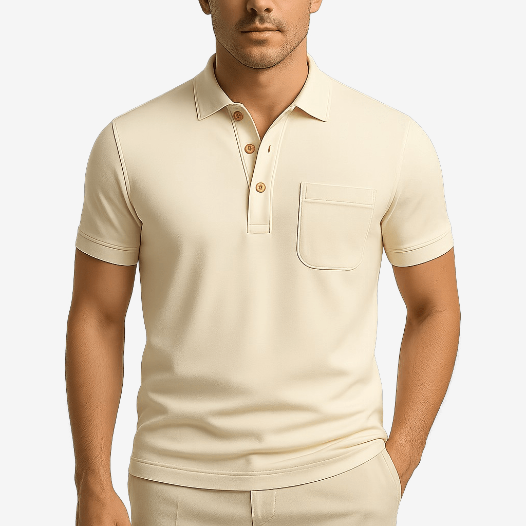 Domoir | Retro Western Polo Shirt