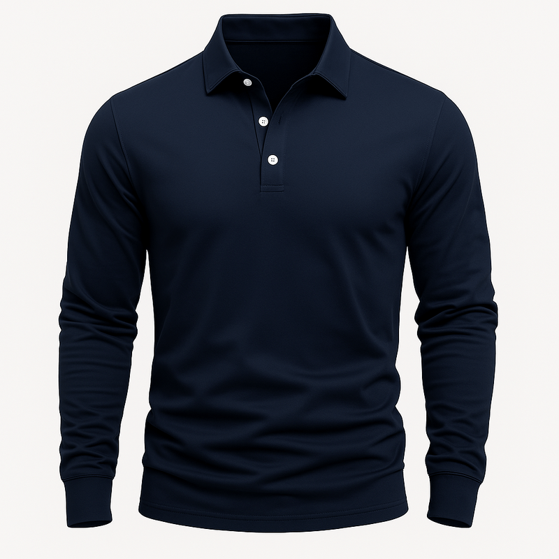 Domoir | Rocky Long Sleeve Polo Shirt
