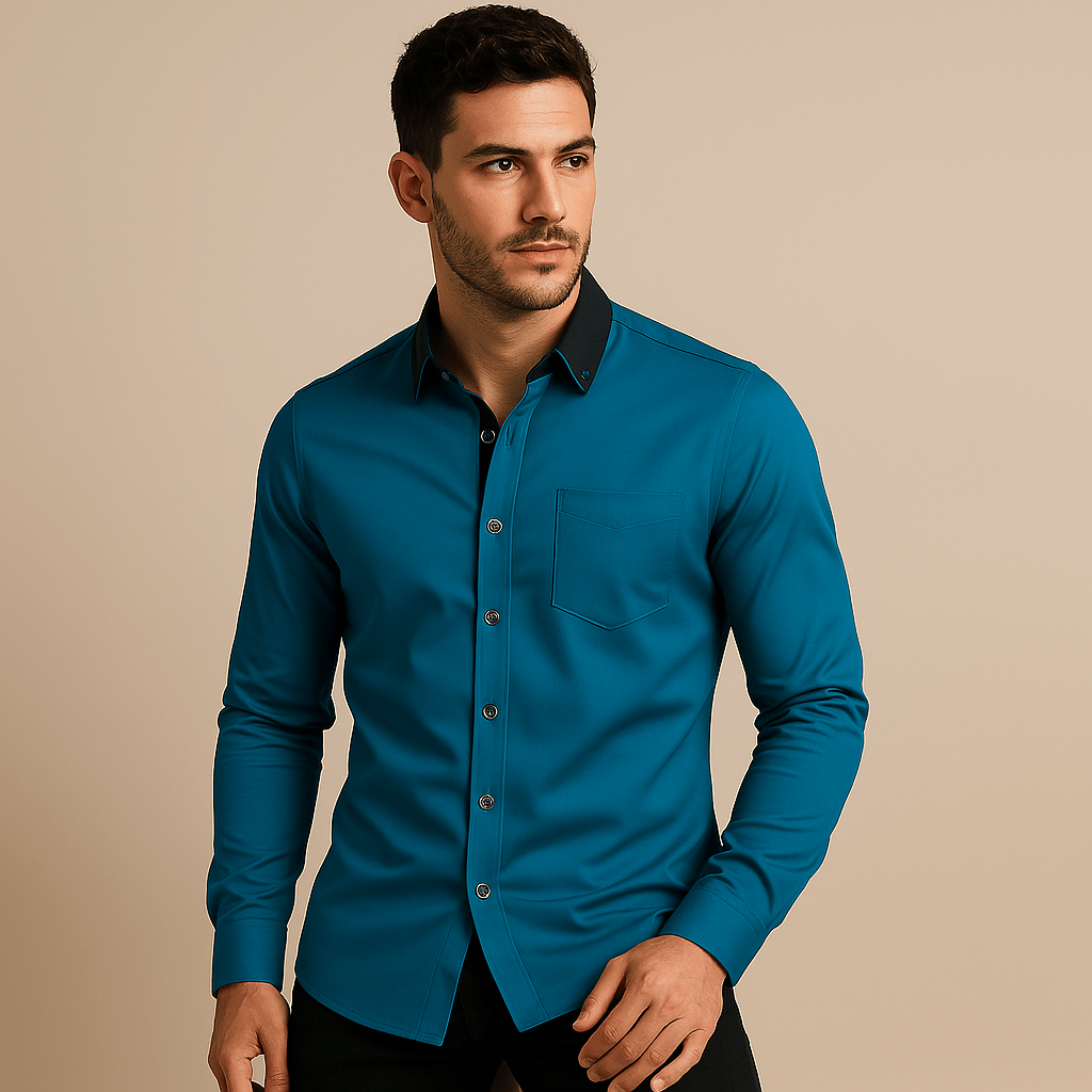 Domoir | Sculpted Cotton Shirt