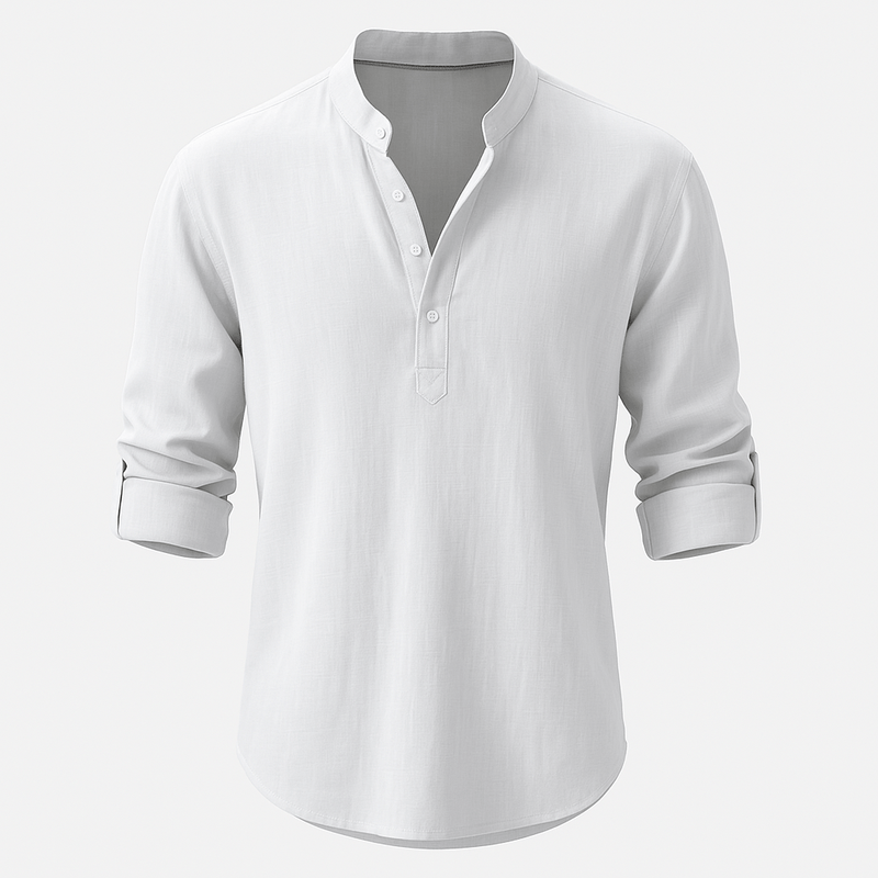 Domoir | Soft Linen Blend Shirt