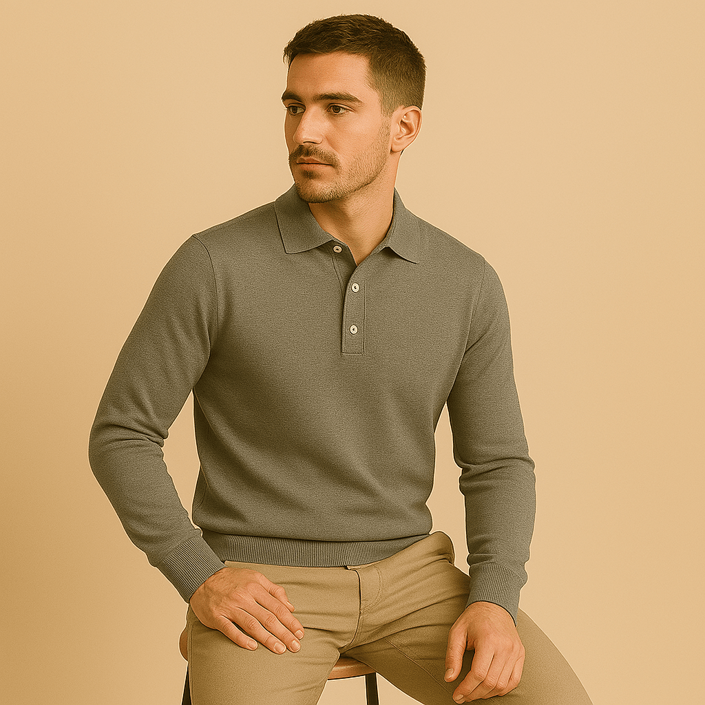 Domoir | Soft Structure Polo Shirt