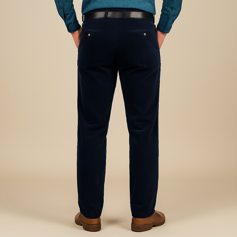 Domoir | Straight Cut Corduroy Trousers