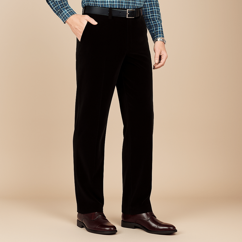 Domoir | Straight Cut Corduroy Trousers