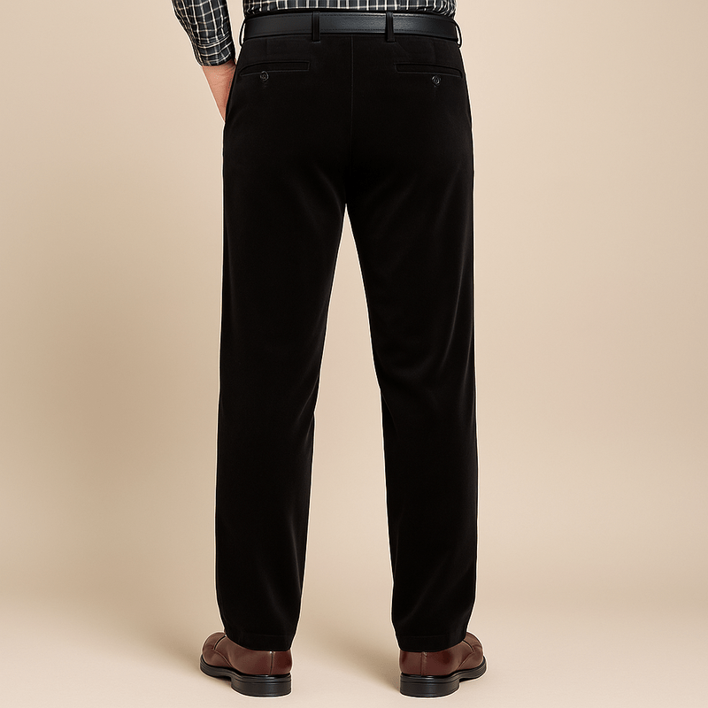 Domoir | Straight Cut Corduroy Trousers