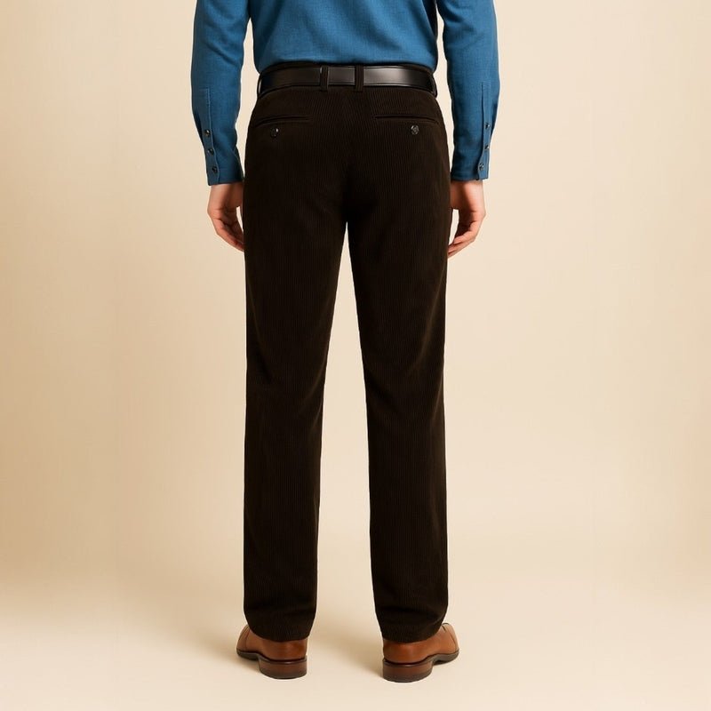 Domoir | Straight Cut Corduroy Trousers