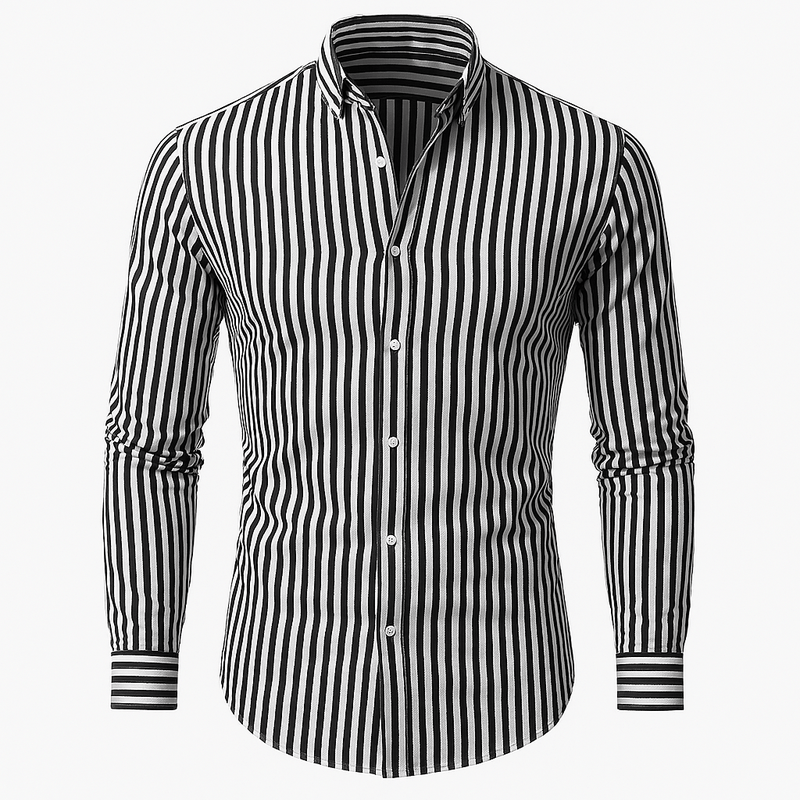 Domoir | Streamlined Stripe Shirt