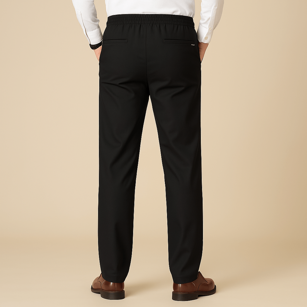 Domoir | Stretch Slim Fit Trousers