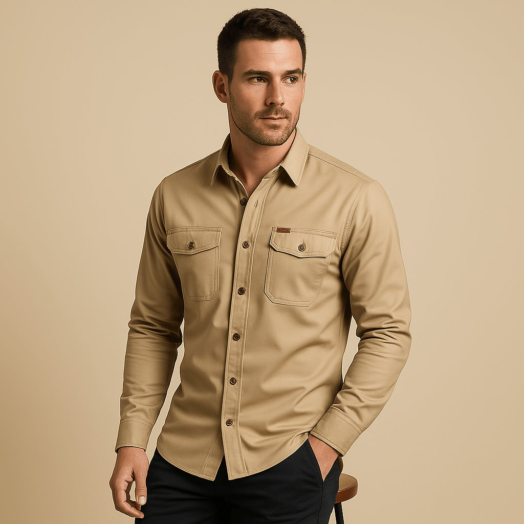 Domoir | Structured Cargo Overshirt