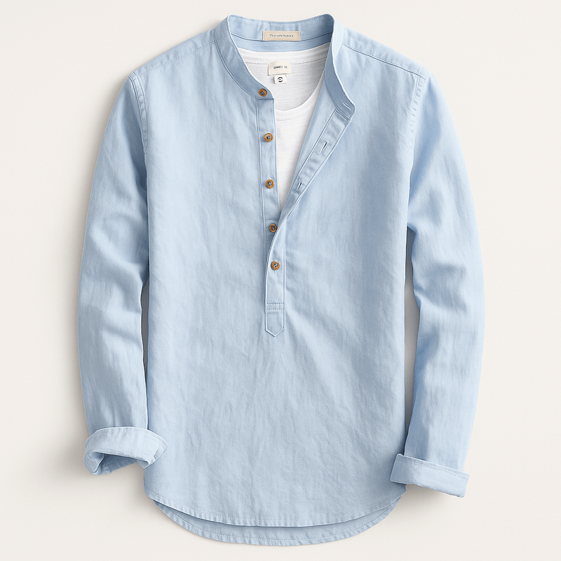 Domoir | Structured Denim Shirt