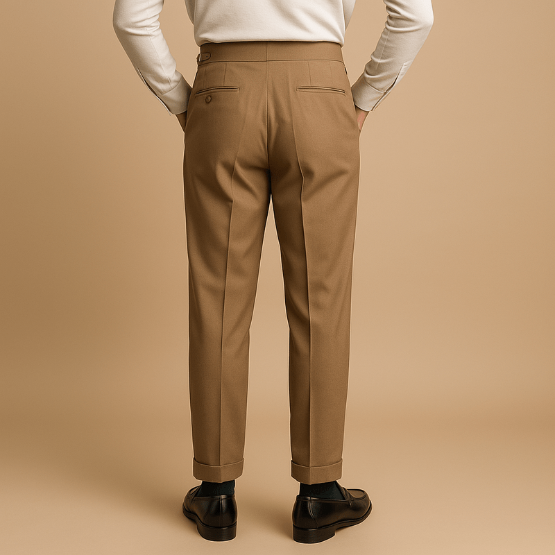 Domoir | Tailored Pleated Trousers