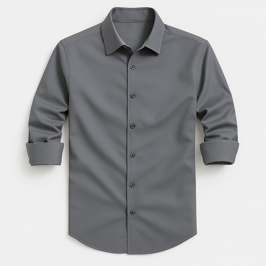 Domoir | Tailored Silk Shirt