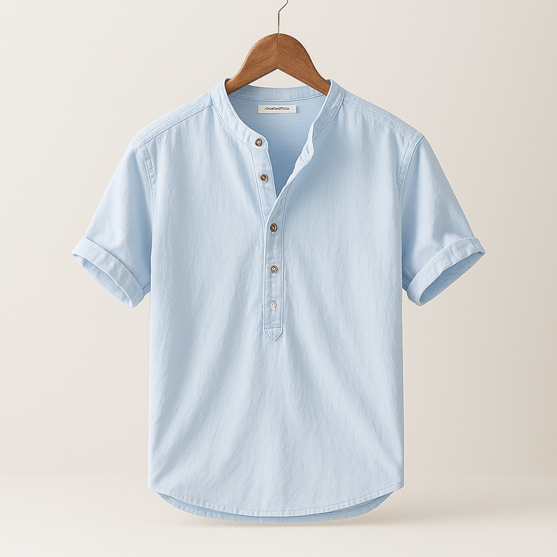 Domoir | Textured Linen Shirt
