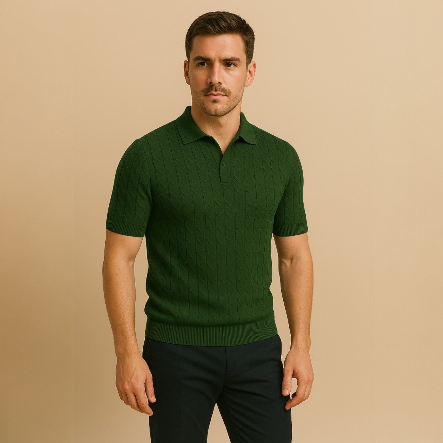 Domoir | Versatile Comfort Polo Shirt