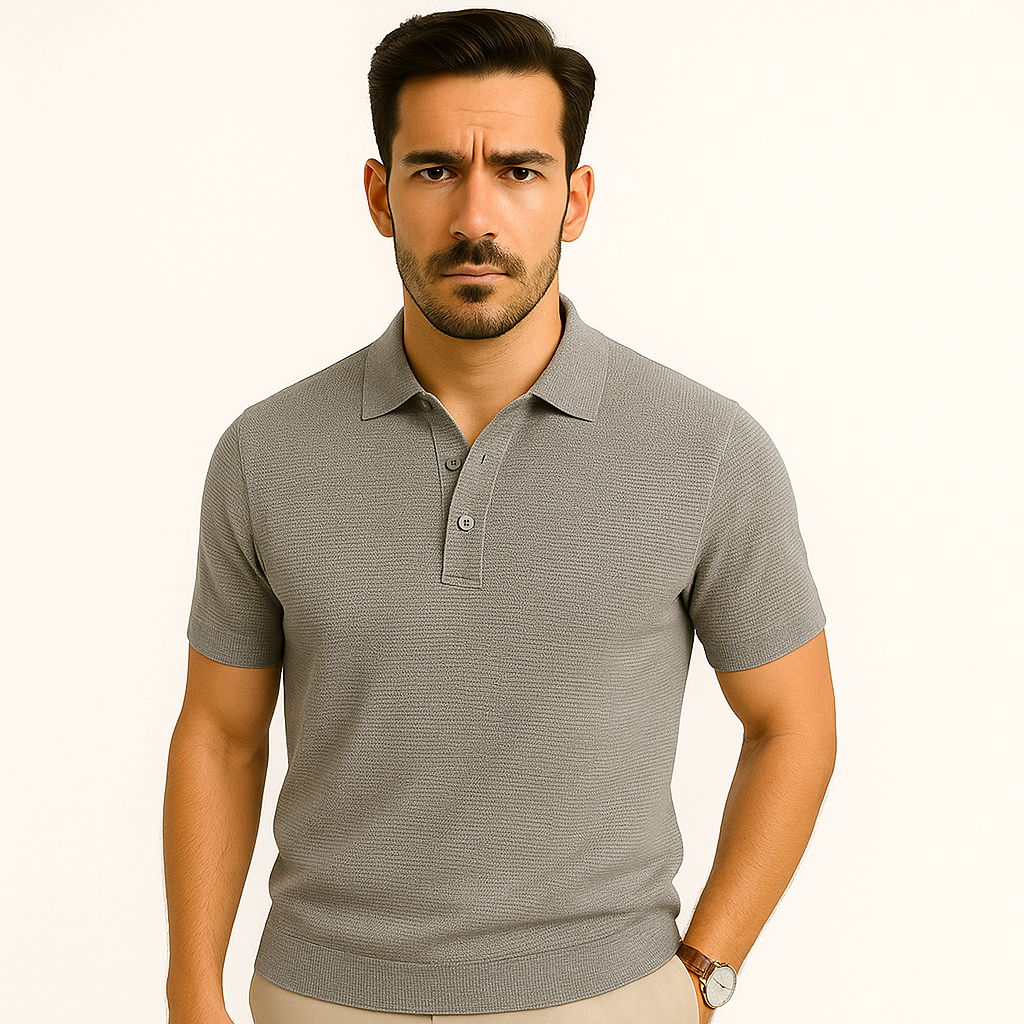 Domoir | Wrinkle-Resistant Polo Shirt