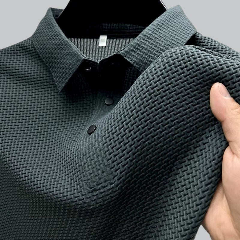 Domoir | Wrinkle-Resistant Polo Shirt